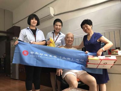 愛心慰問-社區老人